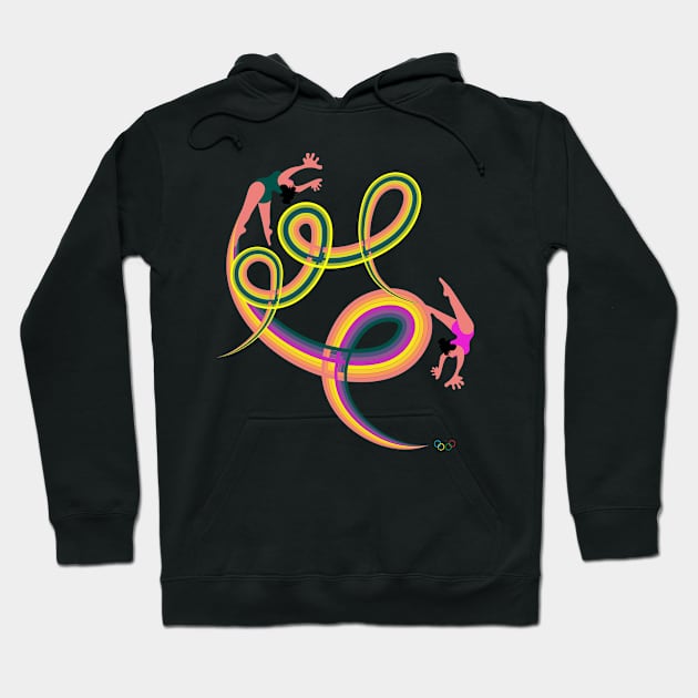 Fantastic gymnastics Hoodie by juliechicago